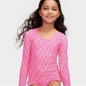 Target X Roller Rabbit Seahorse Girls Bathing Suit